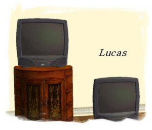 3D Model made by modifying objects that came with Sims 2.